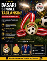 Avessa Mad-Fut-2 Futbol Figürlü Madalya 6.5 CM