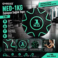 Avessa Med-1KG Zıplayan Sağlık Topu 1 KG