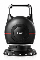 Bezt Pro Ayarlanabilir 20 KG Siyah Kettlebell