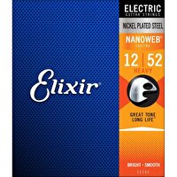 Elixir 12152 Nanoweb Heavy Elektro Gitar Teli (12-52)