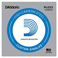 D'Addario PL022 Tek Elektro Gitar Teli (22)