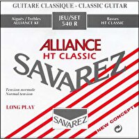 Savarez 540R Alliance Normal Tension Classic Rouge Klasik Gitar Teli