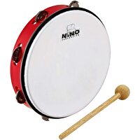 Nino NINO24R Abs Tambourine 10 Inch Jingle Drum