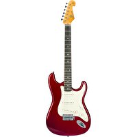 SX Stratocaster Candy Apple Red Elektro Gitar