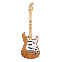 SX Stratocaster Natural Elektro Gitar