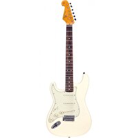 SX Stratocaster Solak Vintage White Elektro Gitar