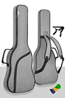 Midex ELC-40 Case Elektro Gitar Çantası Gigbag Su Geçirmez Kalın Kılıf (Capo Hediye)