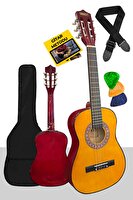 Midex CG-34YL Kaliteli 34" 1/2  4-8 Yaş Arası Junior Çocuk Gitarı  (Çanta Askı Pena Metod)