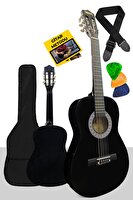 Midex CG-36BK Kaliteli 36"  3/4  8-12 Yaş Arası Junior Çocuk Gitarı (Çanta Askı Pena Metod)