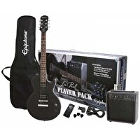Epiphone Les Paul Player Pack Special II Parlak Siyah Elektro Gitar Seti (Ebony)