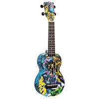 Mahalo MA1GR Art II Series Graffiti Soprano Ukulele