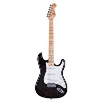 SX Stratocaster Trans Black Elektro Gitar