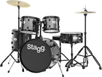 Stagg TIM120BK 5 Parça Akustik Davul Seti