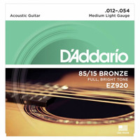 D'Addario EZ920 012 Akustik Gitar Teli 85-15 Med Lite