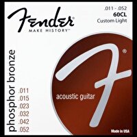 Fender 60CL 1152 Akustik Gitar Teli Phosphor Bronze