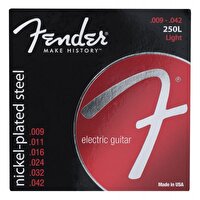 Fender 250L Super 250 Nickel Plated Steel Light Takım Tel Elektro