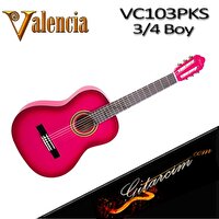 Valencia VC103-PKS 3/4 Pembe Klasik Gitar