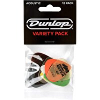 Jim Dunlop PVP112 Pick Acoustic Var 12'li Paket Pena