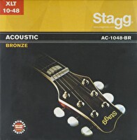 Stagg Akustik Gitar Teli AC−1048−BR