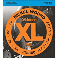 D'Addario EXL160 Bas Gitar Tel Seti