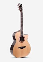 Luxars Elektro Akustik Gitar LR4-40