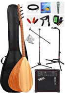 Yonka B-143K-AMP Amfili Kısa Sap Dut Ağacı Kaliteli Saz Bağlama Seti