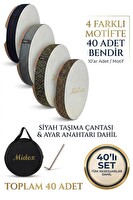 Midex BR-40X Profesyonel 40'Lı Karma Desenli Bendir Def