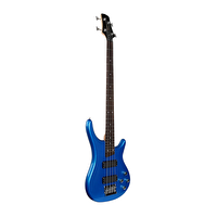 Smiger G-B3-4 MBL 4 Telli Metalik Mavi Elektro Bas Gitar