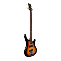 Smiger G-B3-4 3TS 4 Telli 3 Tone Güneş Işını Elektro Bas Gitar