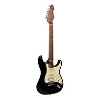 Peavey Raptor Lightning Bolt ST HSS Stratocaster Elektro Gitar Siyah