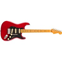 Fender American Ultra II Stratocaster Akçaağaç Klavye Koyu Kırmızı Elektro Gitar