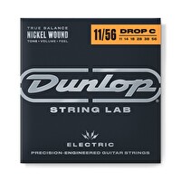 Jim Dunlop DEN1156DC EG-NKL Drop C Elektro Gitar Teli 11-56