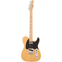 Fender Japonya Üretimi Traditional 50's Telecaster Akçaağaç Klavye Karamel Sarı w/Bag Elektro Gitar