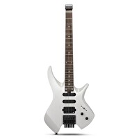 Donner HLX-500 Headless Elektro Gitar Beyaz