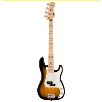 Squier Debut Serisi Precision Bas Defne Klavyeli 2 Ton Sunburst Bass Gitar