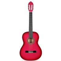 Valencia VC104TPKS Klasik Gitar 4/4  Sap Çelikli Pembe Geçişli Renk