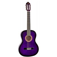 Valencia VC101TPPS Klasik Gitar 1/4 Mor Sap Çelikli