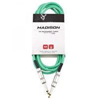 Madison Gitar Kablosu 3 Metre - Yeşil