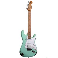 Lea RLC-100 SG Limited Edition Heavy Relic Sörf Yeşili Elektro Gitar