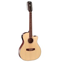 Cort Gamedx-12op 12 Telli Büyük Oditoryum Kasa Elektro Akustik Gitar