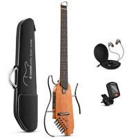 Donner HUSH-I Maun Gövde Silent Gitar - Sessiz Gitar