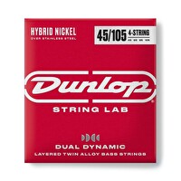 Jim Dunlop DBHYN45105 Hibrit Nikel Bas Gitar Teli (45-105)