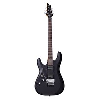 Schecter C-6 FR Deluxe Solak Elektro Gitar Satin Black
