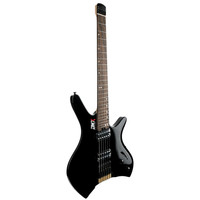 Dmx Guitars EBR0100 BK Headless Elektro Gitar - Kafasız Elektro Gitar