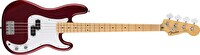 Fender Standard Precision Akçaağaç Klavye Candy Cola Bas Gitar - Bordo