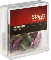 Stagg PBOX1-46 0.46 MM 100'lü Gitar Penası