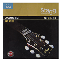 Stagg AC-1254-BR12-54 Bronz İnce Akustik Gitar Teli