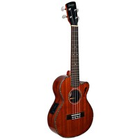 Babilon Eureka Artist Serisi Tenor Kesik Kasa Elektro Ukulele Melissa Robles Tasarımı