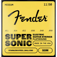 Fender SuperSonic 50 M Flatwound Stainless Steel 011-050 Gitar Tel