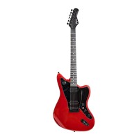 Tagima Duo Smart HH Offset Jazzmaster Tarzı Elektro Gitar Şeker Elma Kırmızısı
